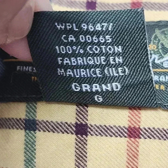 Eddie Bauer Checkered  Button Down shirt Casual Men's L Tall - Picture 7 of 8